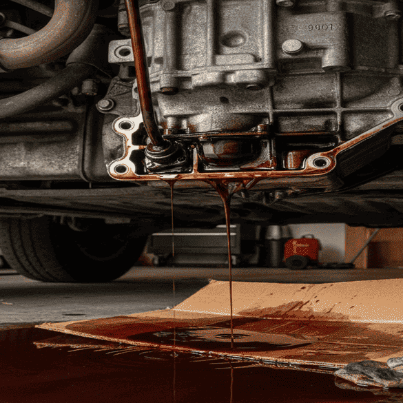Overfilled your transmission fluid