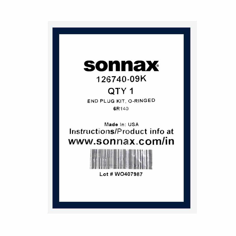 Sonnax O-Ringed End Plug Kit 6R140