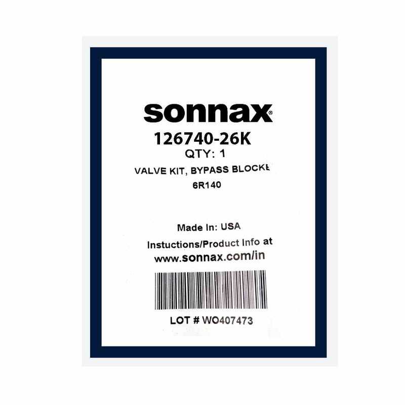 Bypass Blocker Valve Kit Sonnax 6R140 2011/16