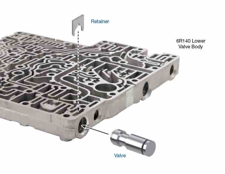 Bypass Blocker Valve Kit Sonnax 6R140 2011/16