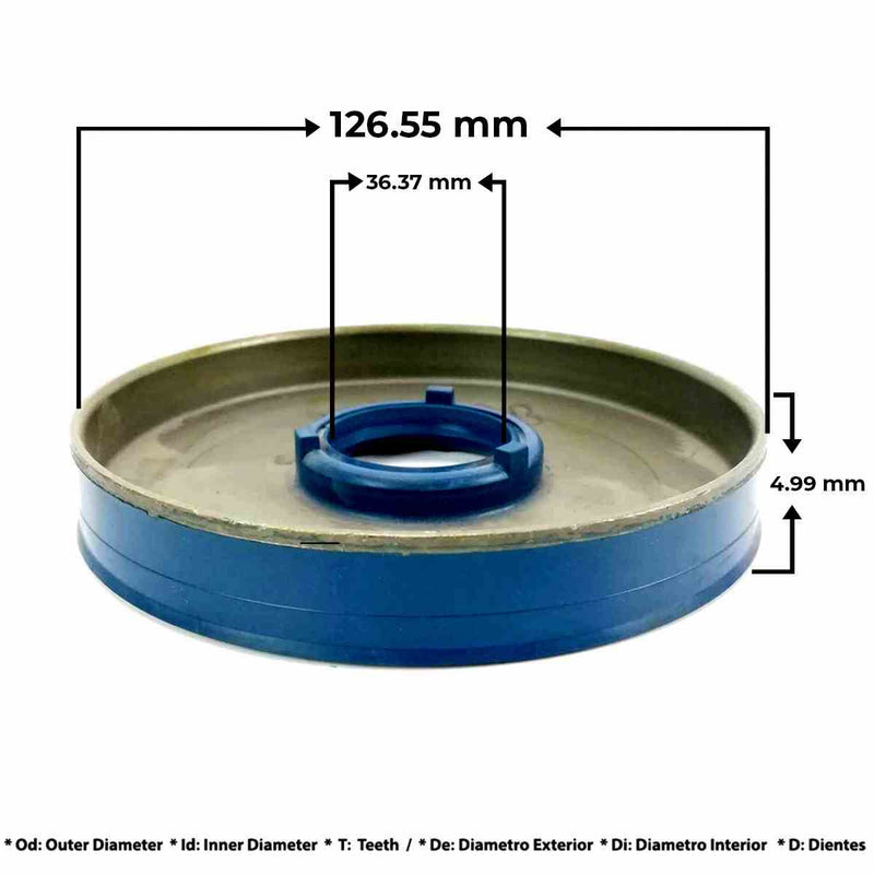 Piston Molded Hi- Per Blue 4th-5th-6th Clutch 6L80 6L90 MYC MYD LY6