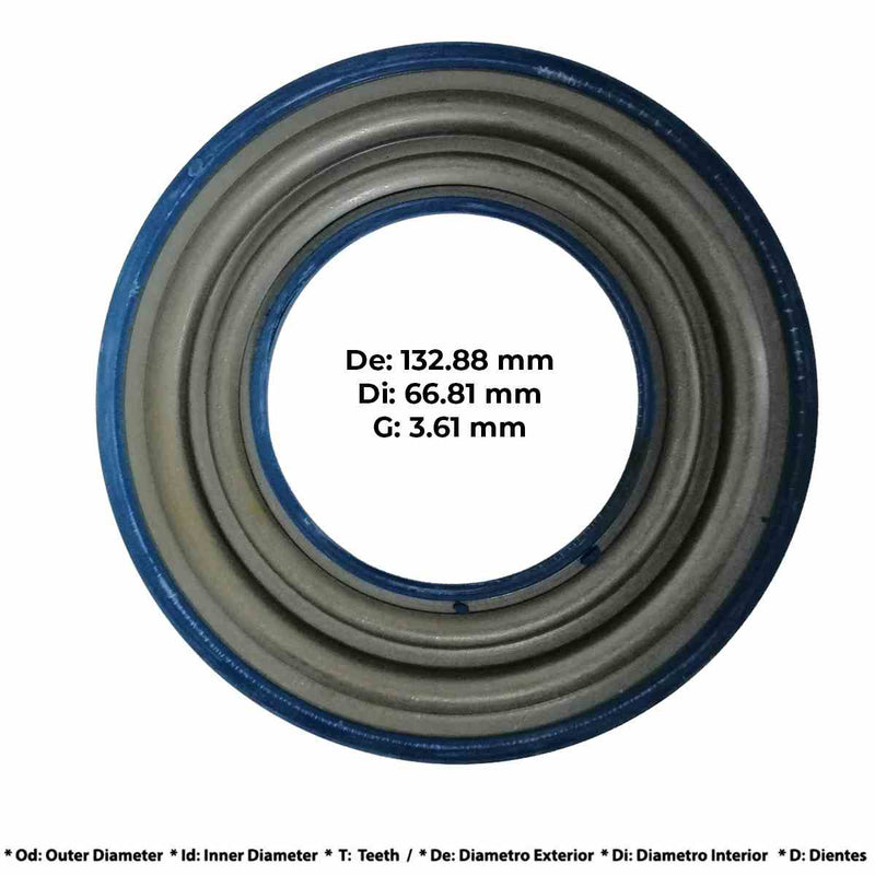 Piston Retainer Bonded Hi-Per Blue 1-2-3-4, 3-5-Rev 6L45 6L50