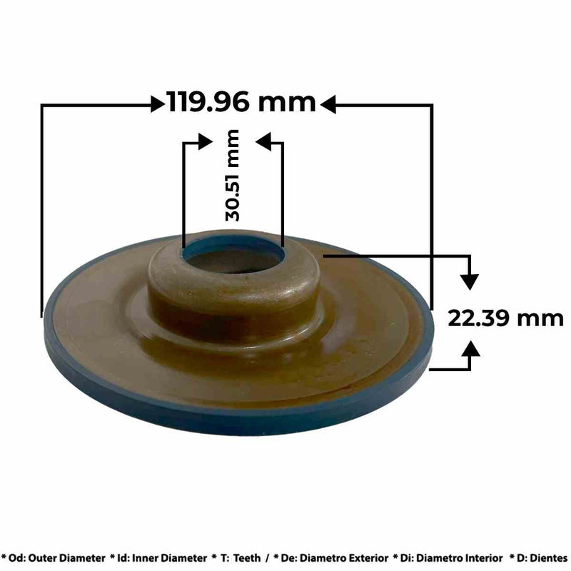 Piston Retainer Molded Hi-Per Blue 4th-5th-6th Clutch 6L80 6L90 MYC MYD LY6