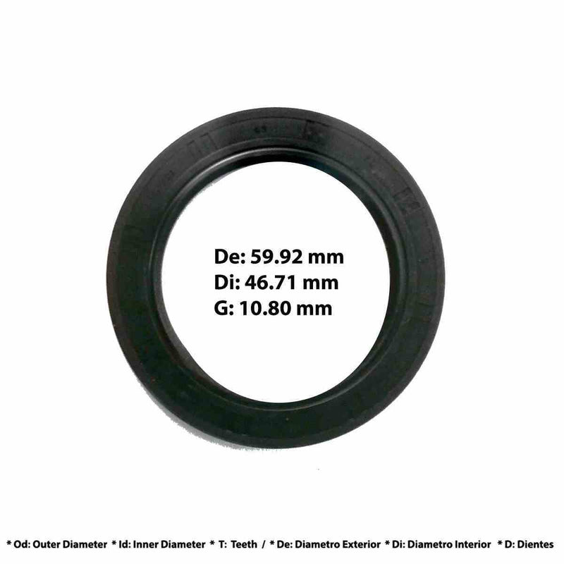 Metal Clad Seal Front Pump A6GF1 A6MF1 A6MF2 A6MF3