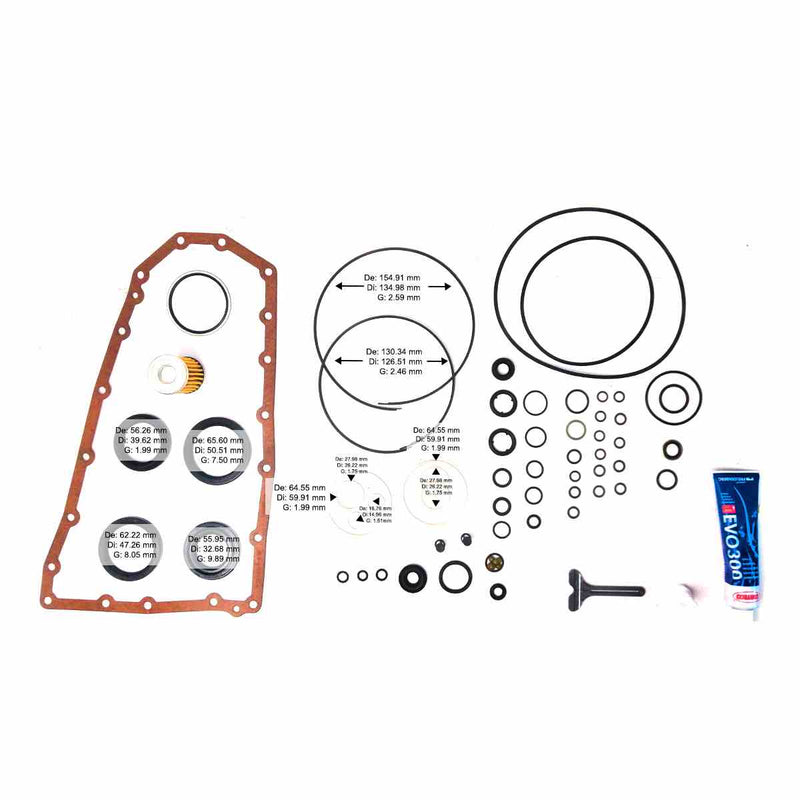 Overhaul Kit Transtec without Pistons JF016E RE0F10D 2012/UP
