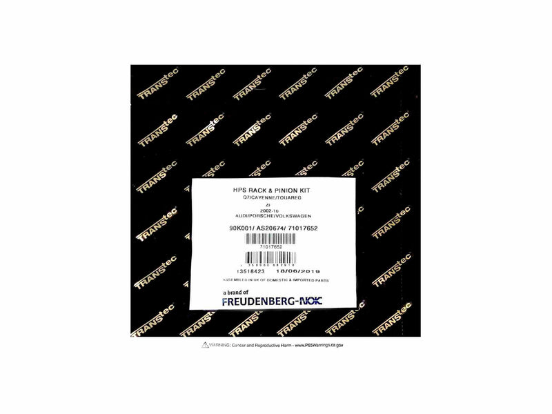 Power Steering Rack & Pinion Kit Audi Q7 Porsche Cayenne Volkswagen Touareg 2002/10