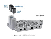 Accumulator Piston Kit Sonnax A750E A750F A760E A760F A761E A960E A960F AB60E AB60F U140E U151 U240