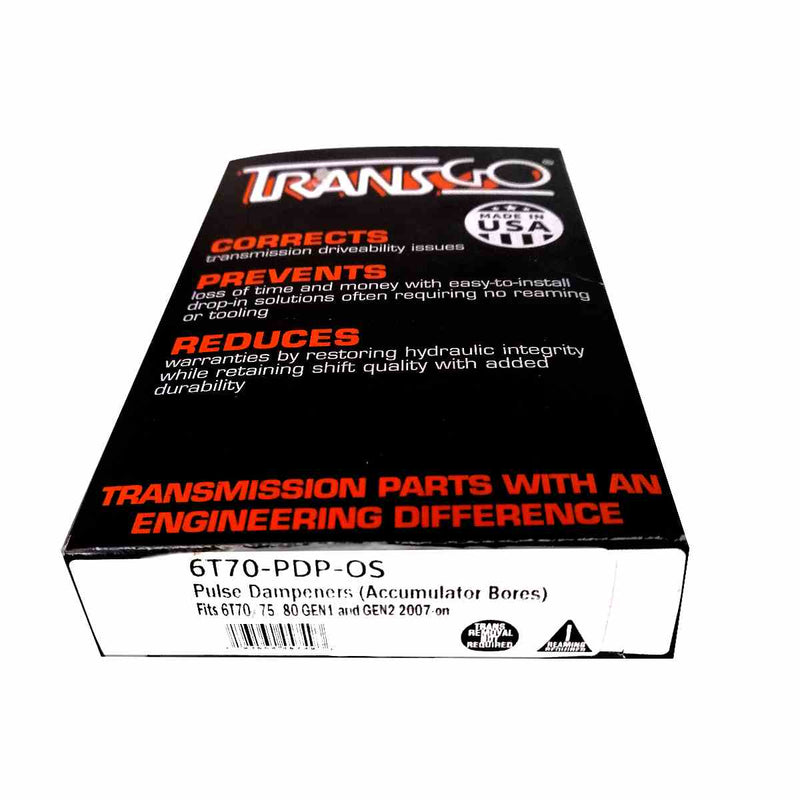 Transgo Pulse Dampeners Oversized 6T70 6T75 6T80 2007/UP