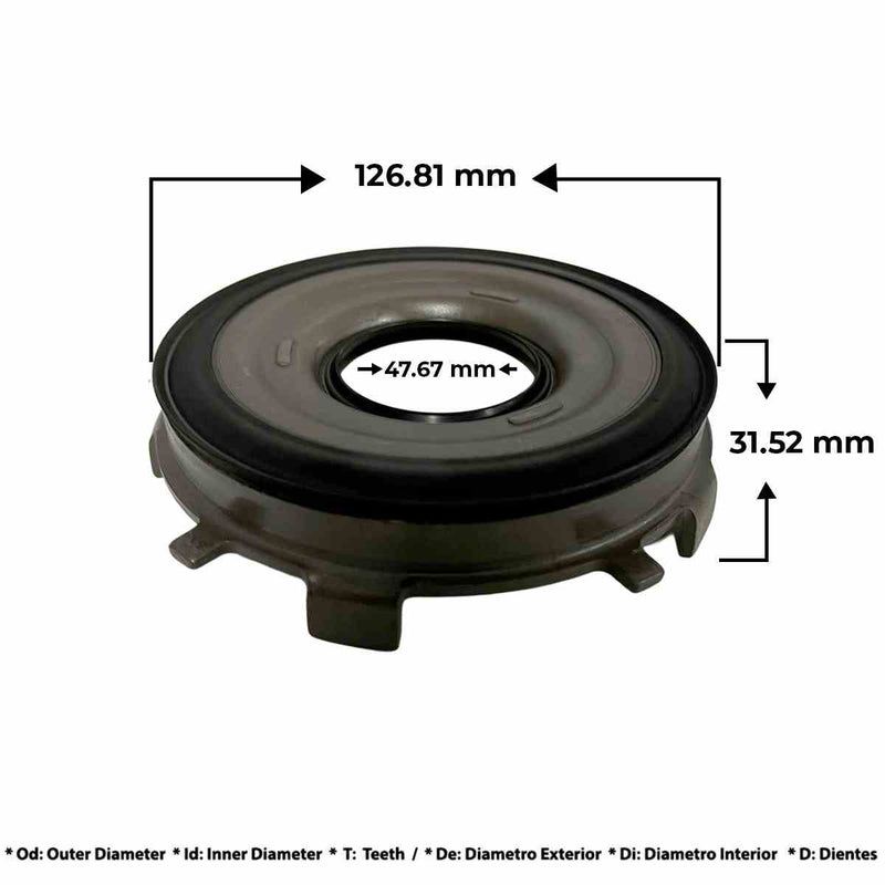 Piston Molded Forward Clutch Hyper-Blue TH700-R4 4L60E 4L65E 4L70E