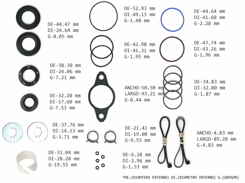 Power Steering Rack & Pinion Kit Toyota Tacoma 2WD 1995/97