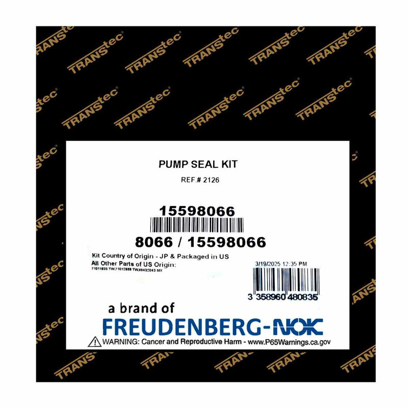 POWER STEERING PUMP SEAL KIT HONDA CIVIC, ACCORD, INTEGRA, CR-V - Suntransmissions