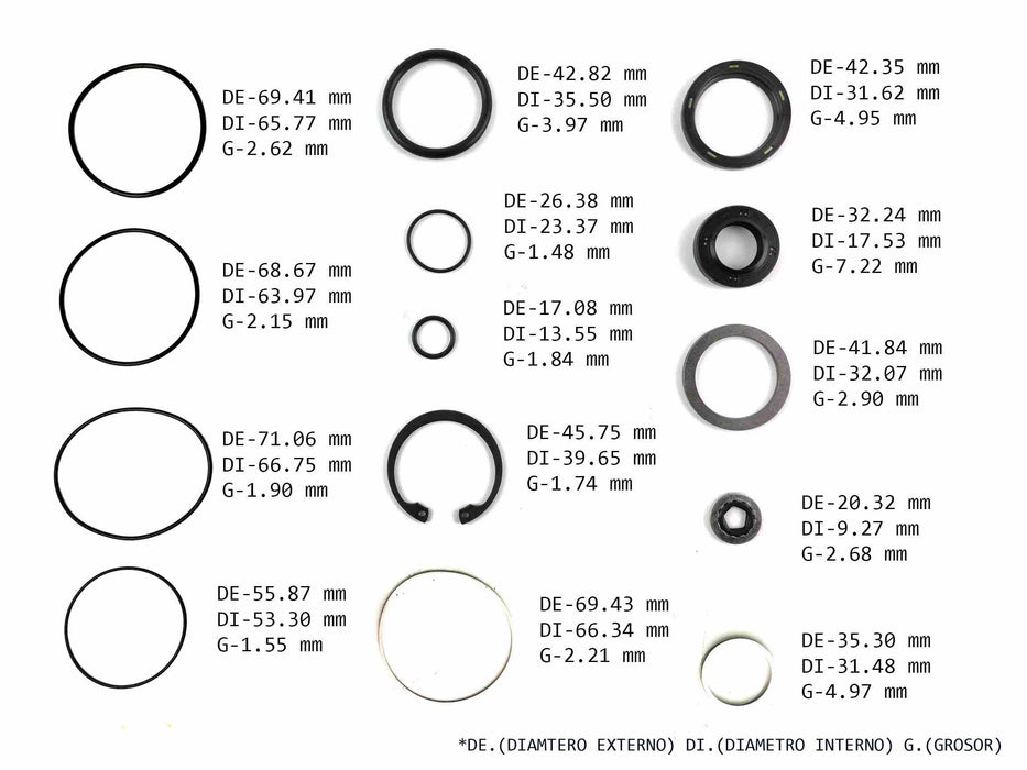 Power Steering Gear Seal Kit Toyota 4Runnner 4WD 4 Cylinder 1984/85