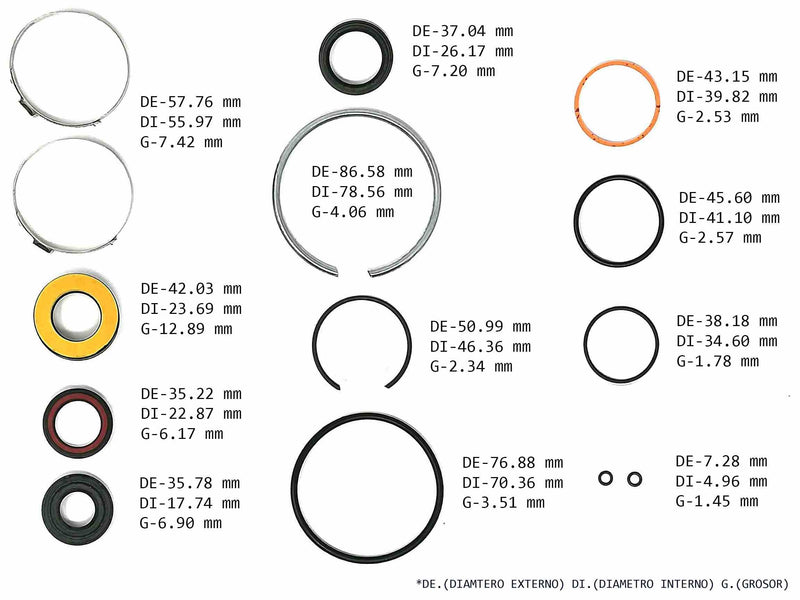 Power Steering Rack & Pinion Kit Buick Cadillac Oldsmobile Pontiac 1995/07