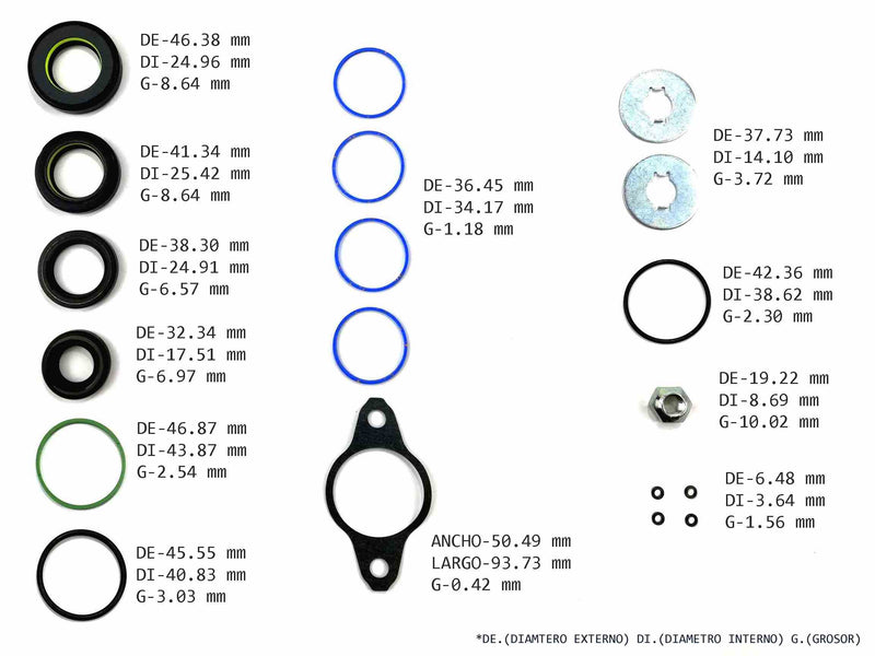 Power Steering Rack and Pinion Kit Transtec Toyota Highlander 2004/07