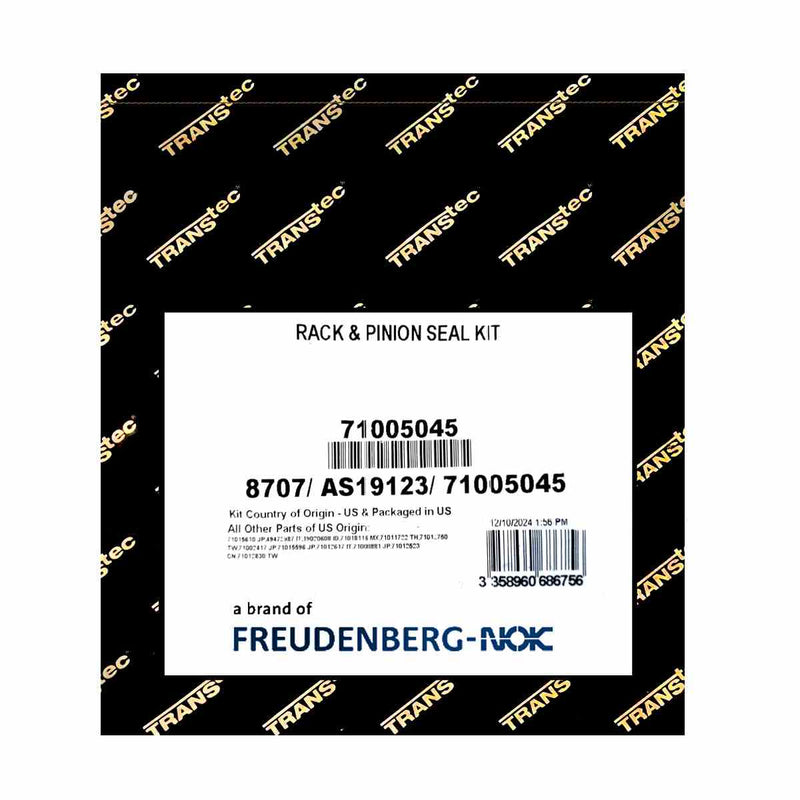 Power Steering Rack and Pinion Kit Transtec Mazda 3 2004/09 Mazda 5 2006/10