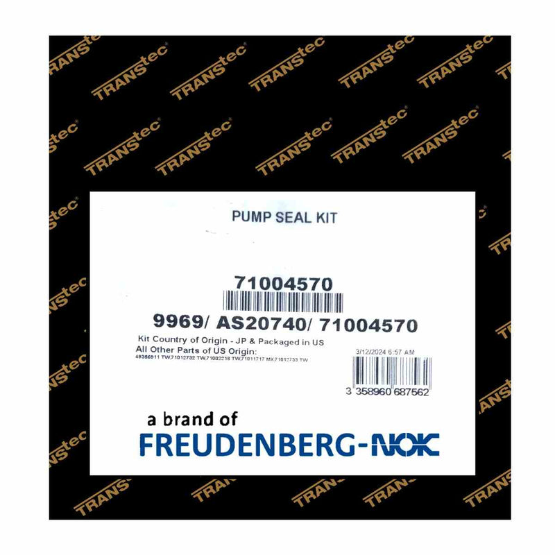 Power Steering Pump Seal Kit Toyota Hilux Diesel Kun Series