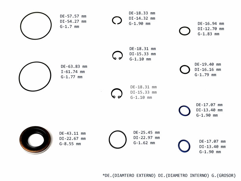 Power Steering Pump Seal Kit Transtec Toyota Celica Supra Cressida Van 1982/89