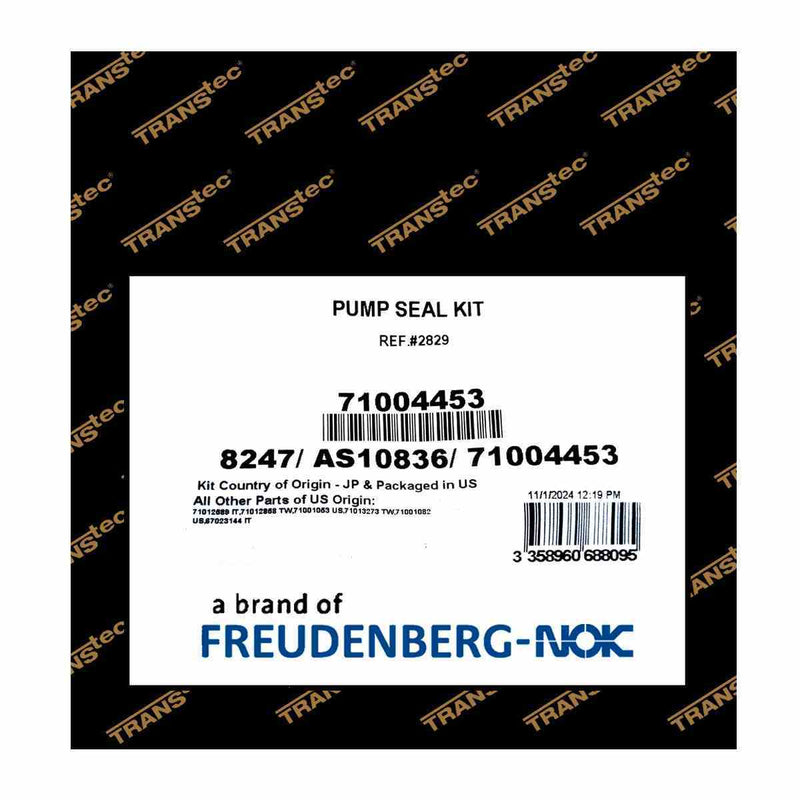 Power Steering Pump Seal Kit Transtec Toyota Celica Supra Cressida Van 1982/89