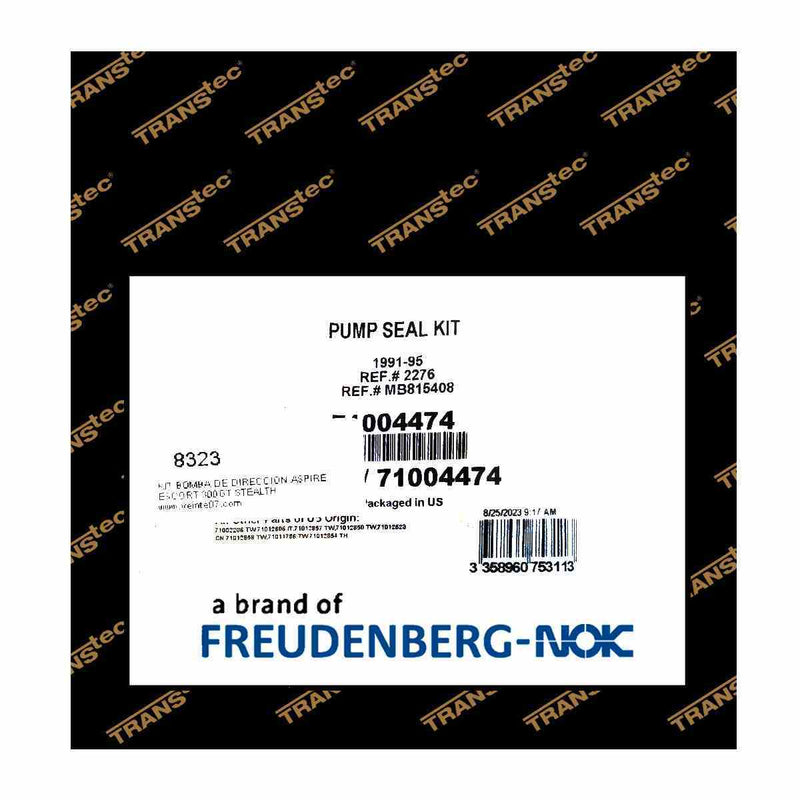 Power Steering Pump Seal Kit Transtec Aspire Escort 300GT Stealth Mirage Diamante Tracer