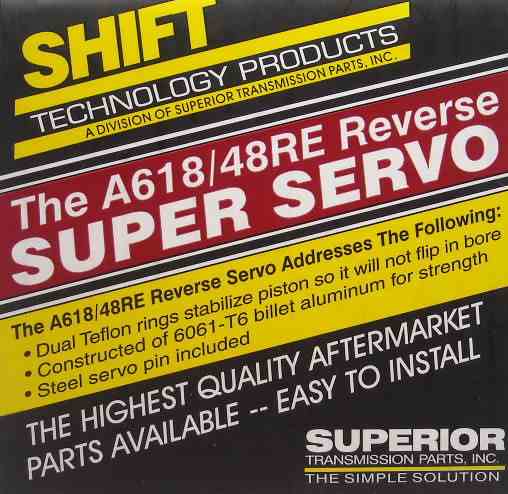 Super Servo Low Reverse 48RE A618 47RE 47RH