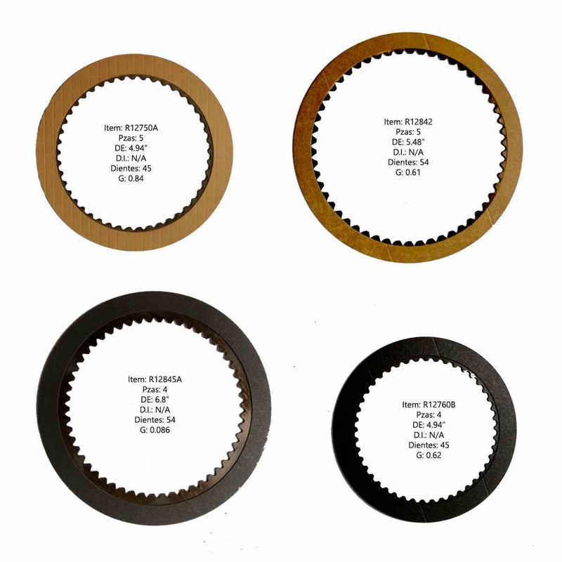 Friction Pack Allomatic T6 A904