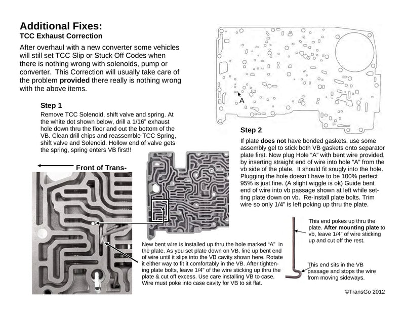 Shift Kit Transgo 4R55E 5R55E 4R44E 5R44E