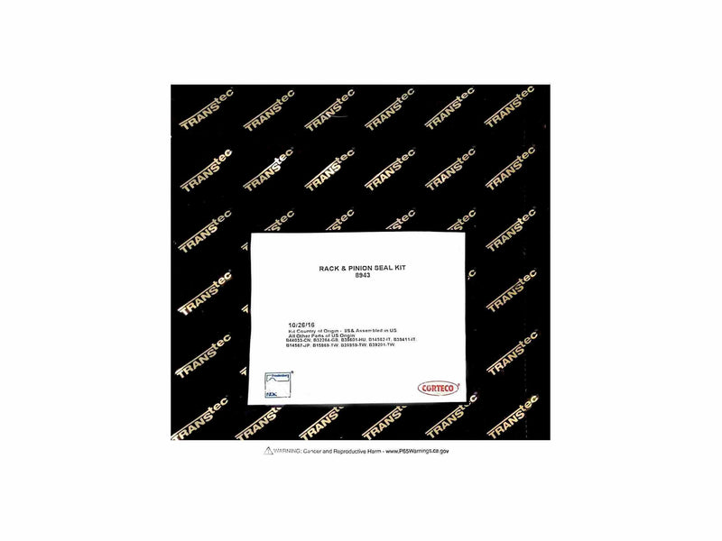 Power Steering Rack and Pinion Kit Transtec Mercedes Sprinter 2007/12