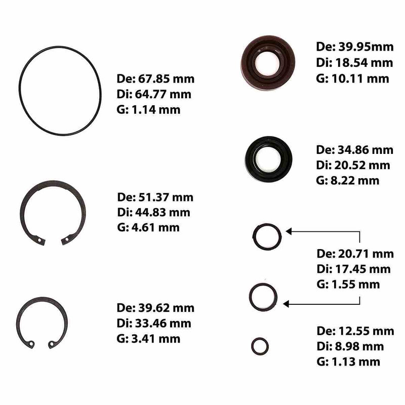 Power Steering Heavy Duty Kit 71004132 Luk / Ixetic LF73 VT73