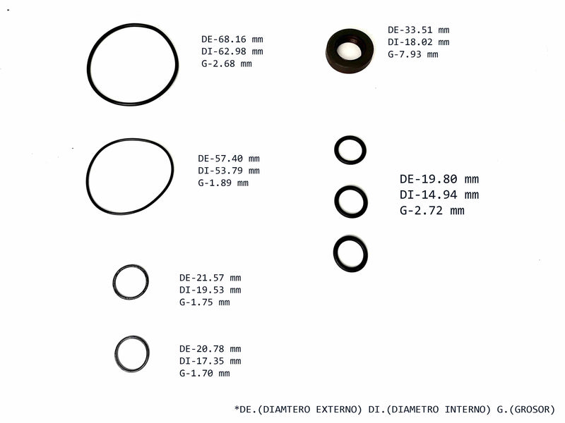 Power Steering Pump Seal Kit Transtec Buick Pontiac Oldsmobile Saturn