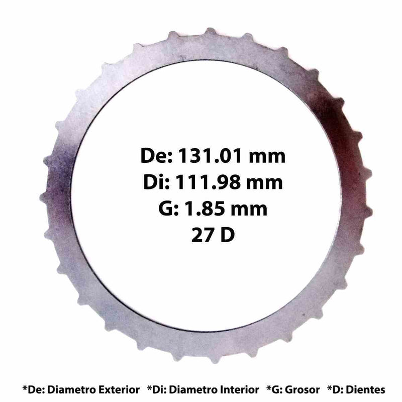 Steel Plate High Clutch RE4R01A RL4R01A R4AEL RE5R01A