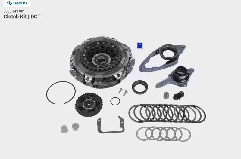SACHS Dry Double Clutch Original Kit 0AM DQ200 3000 943 001