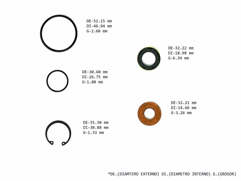 Power Steering Adj Plug Seal Kit Transtec Chevrolet Cadillac Gmc Hummer Oldsmobile Pontiac