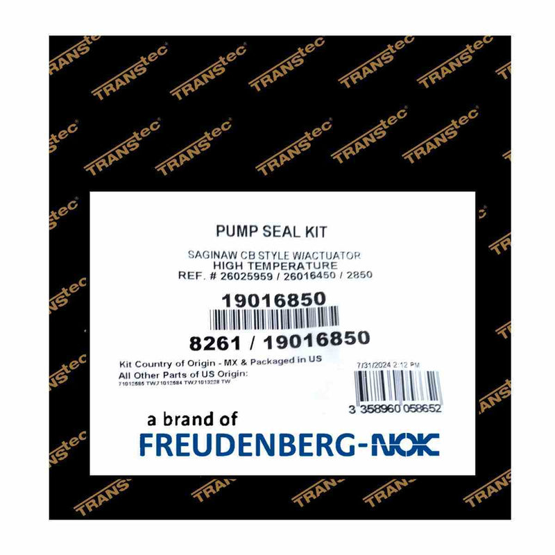 Power Steering Pump Seal Kit Transtec Buick Pontiac Oldsmobile Saturn