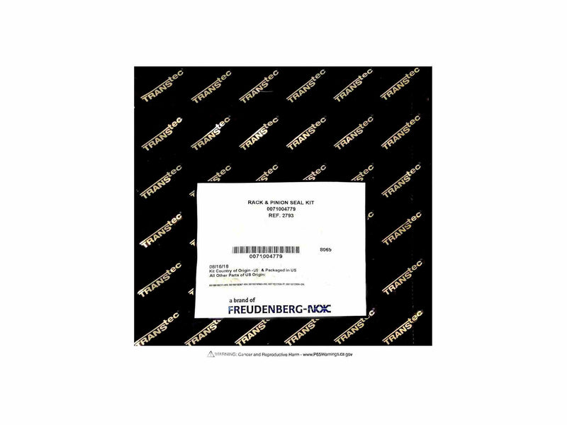 Power Steering Rack and Pinion Kit Transtec Corvette 1984/96