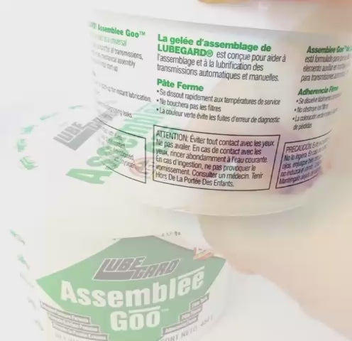 Assemble GOO Green Dr Tranny Transmission Assembly Lube