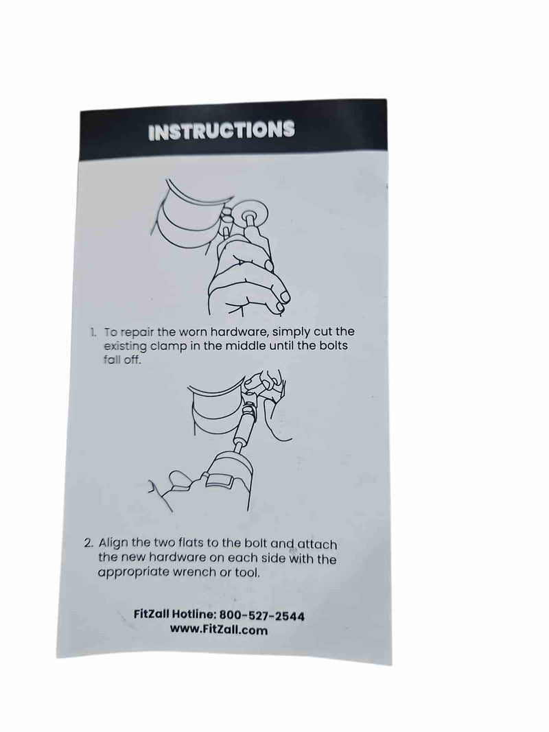 Exhaust Clamp Hardware Fitzall 6L80 2009/21