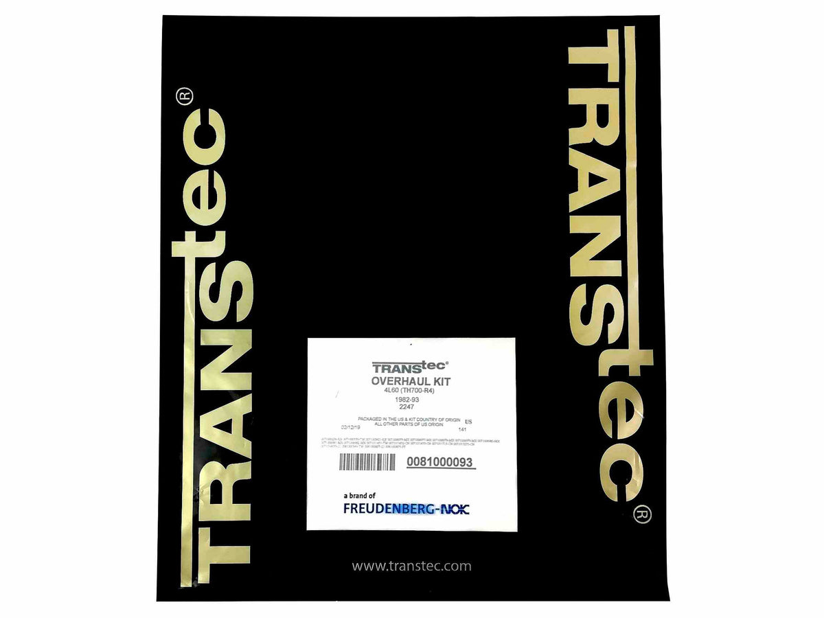 Overhaul Kit Transtec TH700-R4 4L60 82/93 — Sun Transmissions
