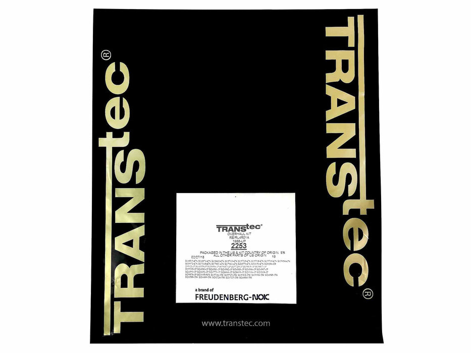 Overhaul Kit Transtec with Duraprene Pan Gasket RE4F01A RL4R01A R4AEL