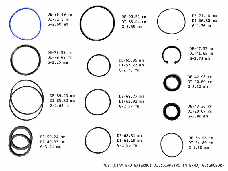 Power Steering Gear Seal Kit Chrysler Dodge Plymouth 