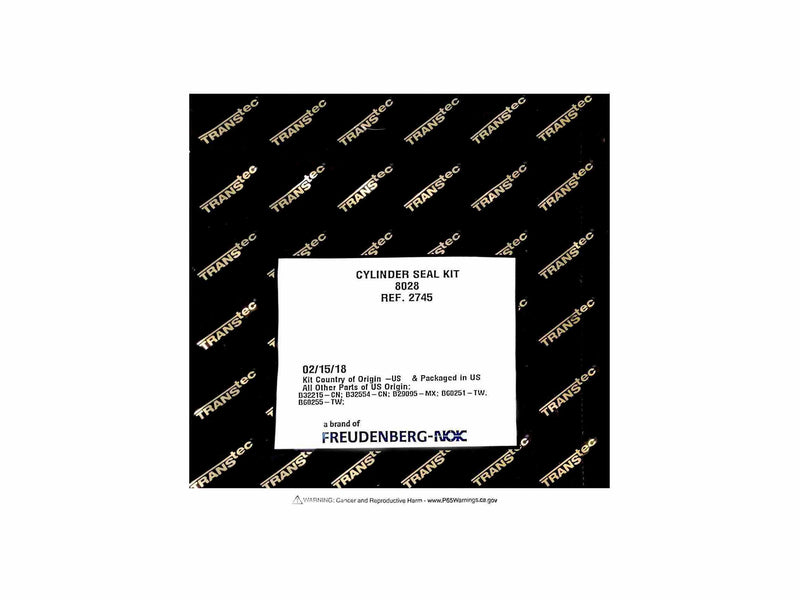 Power Steering Power Cylinder Seal Kit Transtec Ford Lincoln Mercury 1958/80