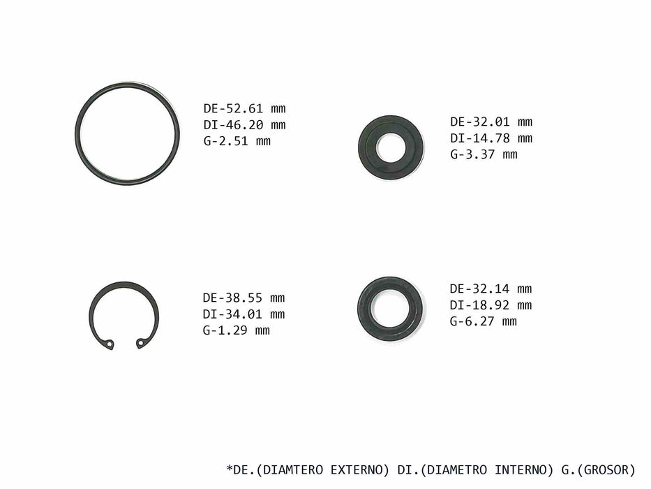 Power Steering Adjustable Plug Seal Kit Amc Buick Cadillac Chevrolet Dodge Ford Gmc Jeep Pontiac