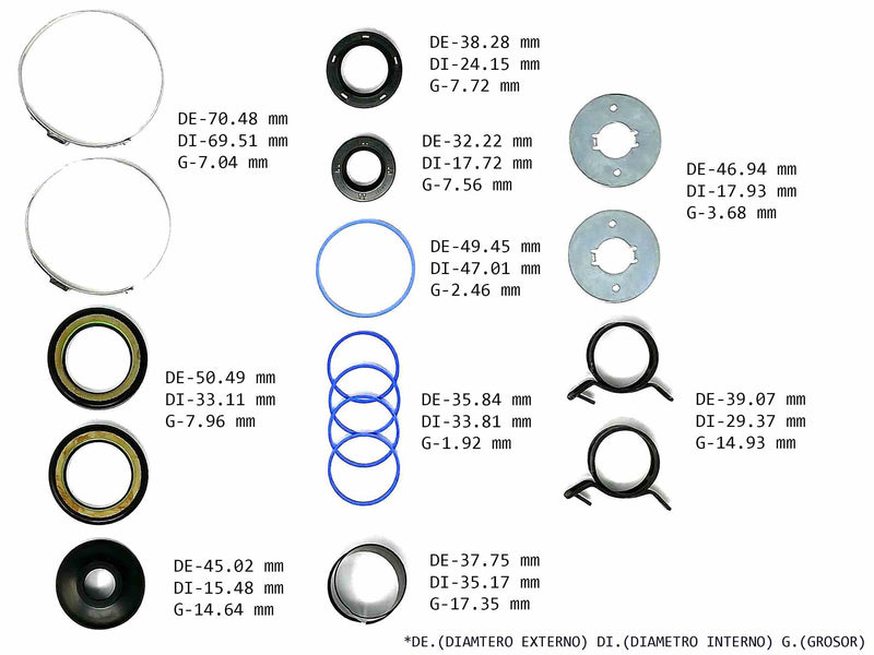 Power Steering Rack And Pinion Kit Toyota 4Runner Tacoma Meru Hilux