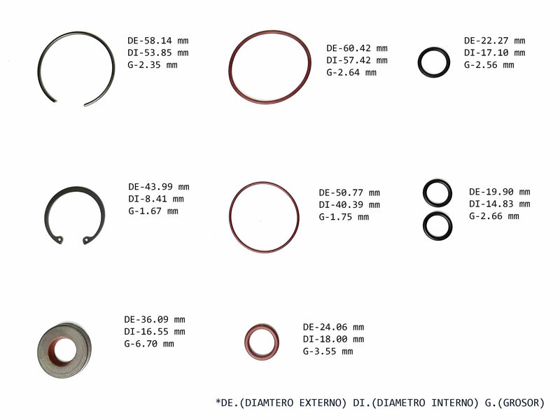 Power Steering Pump Seal Kit Cadillac Chevrolet Jeep Pontiac Volvo