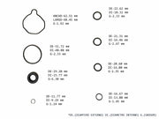 Power Steering Pump Seal Kit Honda Passport Isuzu Amigo Axiom Rodeo Mazda 6