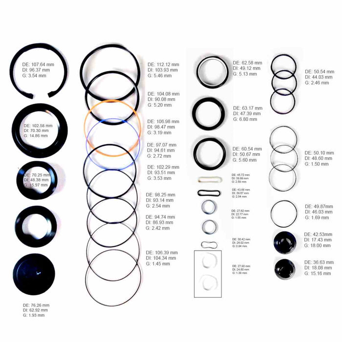 Power Steering Seal Kit Heavy Duty Sector Shaft Seal Kit – Compatible With SHEPPARD M90 & M100 Gearboxes, Reseal Kit Heavy Duty Steering Gear Seals Power Steering Seal Kit Heavy Duty Sector Shaft Seal Kit – Compatible With SHEPPARD M90 & M100 Gearboxes, Reseal Kit Heavy Duty Steering Gear Seals