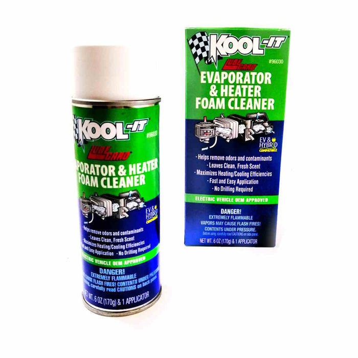 Evaporator and Heater Foam Cleaner Kool-it Lubegard Works Great in all Electric Vehicles Too