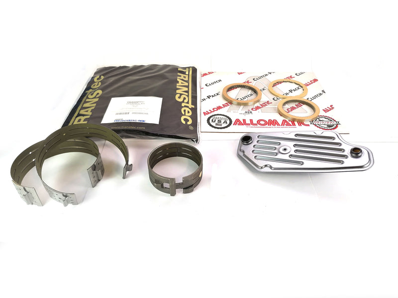 BANNER KIT TRANSTEC ALLOMATIC BANDS AND FILTER 1997/UP 4x4 4R44E 5R44E 5R55E - Suntransmissions