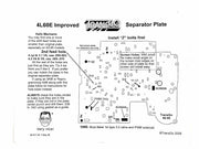 Plate Valve Body Separator Universal 4L60E M30 M33 1995