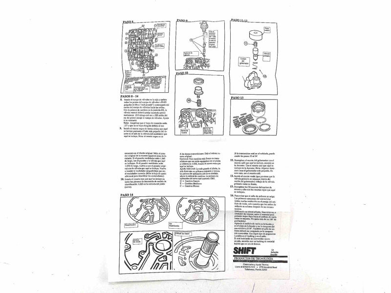Shift Kit Superior Correction A4LD