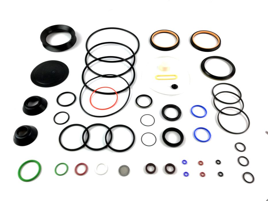 POWER STEERING COMPLETE GEAR SEAL KIT RH SHEPPARD M110 WITH BOLD ON RETAINING TAB STYLE SECTOR SHAFT - Suntransmissions